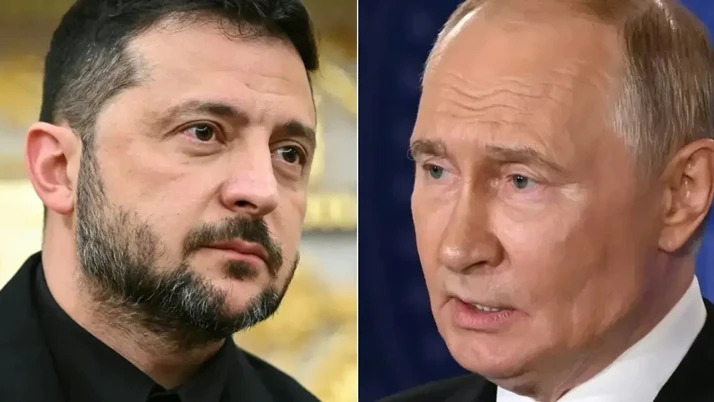 zelenski ve putin
